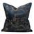 Blue Luxury Sofa Pillow Cover