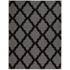 Non-Slip Moroccan Carpet, Dark Gray Legacy, 3'3" x 5'