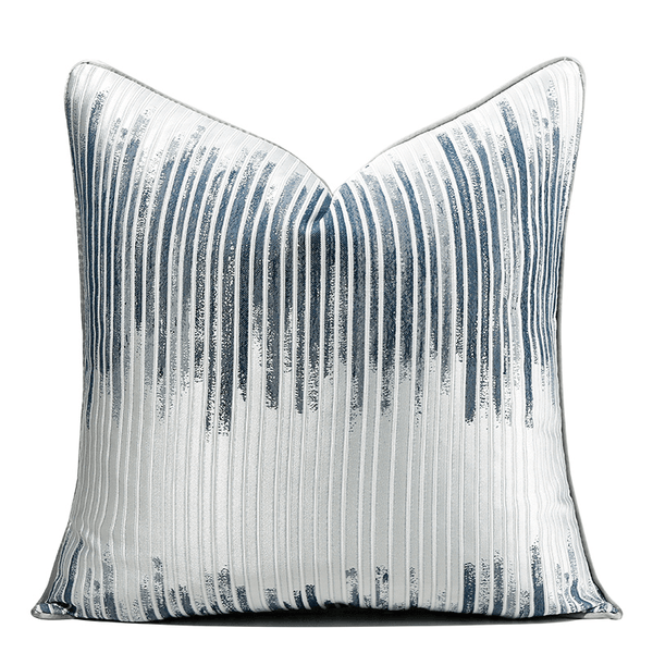 Blue Luxury Sofa Pillow Cover