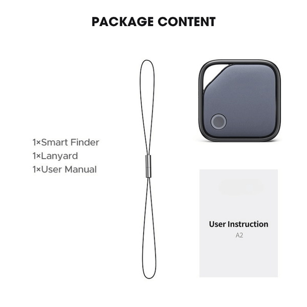 Smart Tag Bluetooth Tracker – Keys, Wallet & Luggage Finder