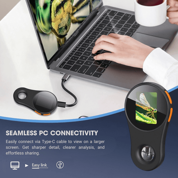 500X Portable Digital Microscope with 2.0'' IPS Screen – Electronics, Jewelry & Collectibles