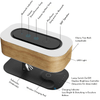 Bedside Bonsai Tree LED Lamp with Bluetooth Speaker, Wireless Charger, Desk Lamp for All Phones
