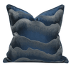 Blue Luxury Sofa Pillow Cover