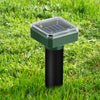 Outdoor Waterproof Solar Mole Snake and Mouse Repellent, 4 Pcs