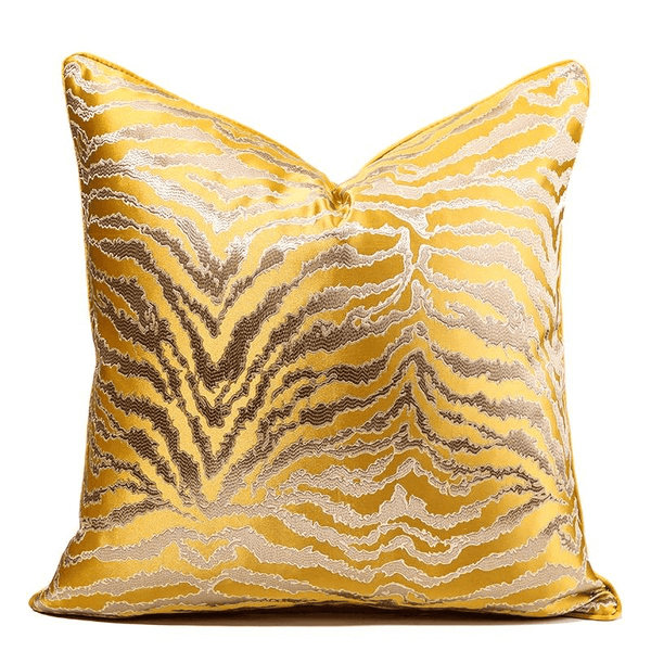 Oriental Golden Glamour Cushion Cover