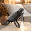 Cute Black Bird Crow Table Lamp