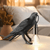 Cute Black Bird Crow Table Lamp