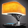 Bedside Bonsai Tree LED Lamp with Bluetooth Speaker, Wireless Charger, Desk Lamp for All Phones