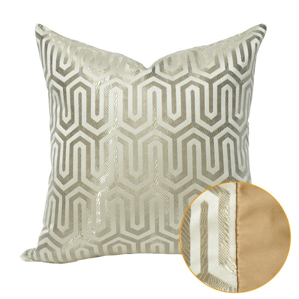 Oriental Golden Glamour Cushion Cover