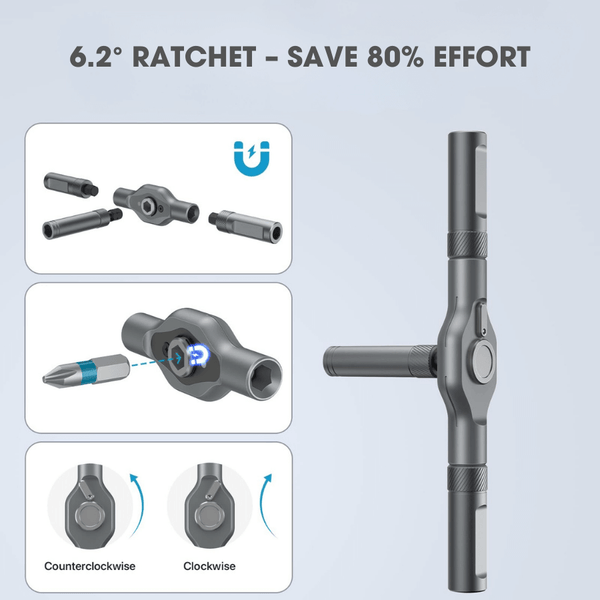 24-in-1 & 66-in-1 Magnetic Ratchet Screwdriver Set – Precision Repair & DIY Tool Kit