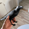 Cute Black Bird Crow Table Lamp