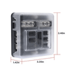12/6 Way Waterproof Blade Fuse Box with LED – 12V/24V ATO/ATC